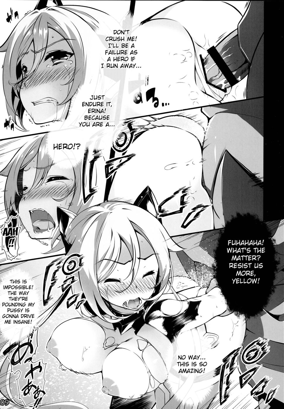 Hentai Manga Comic-I Did Not Become A Hero-Read-8